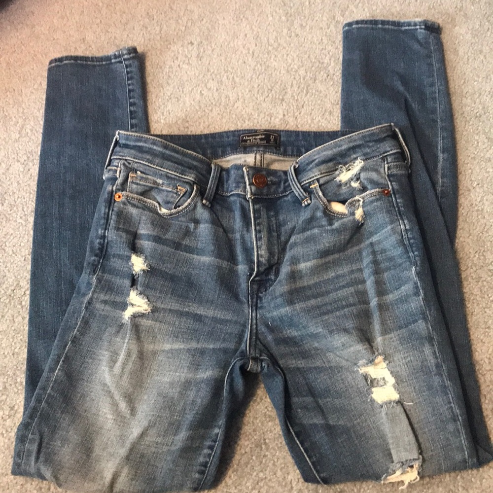 Abercrombie and Fitch Harper skinny jeans